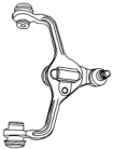 & others Delco Reman B9AX4725 Suspension Control Arm-Lower